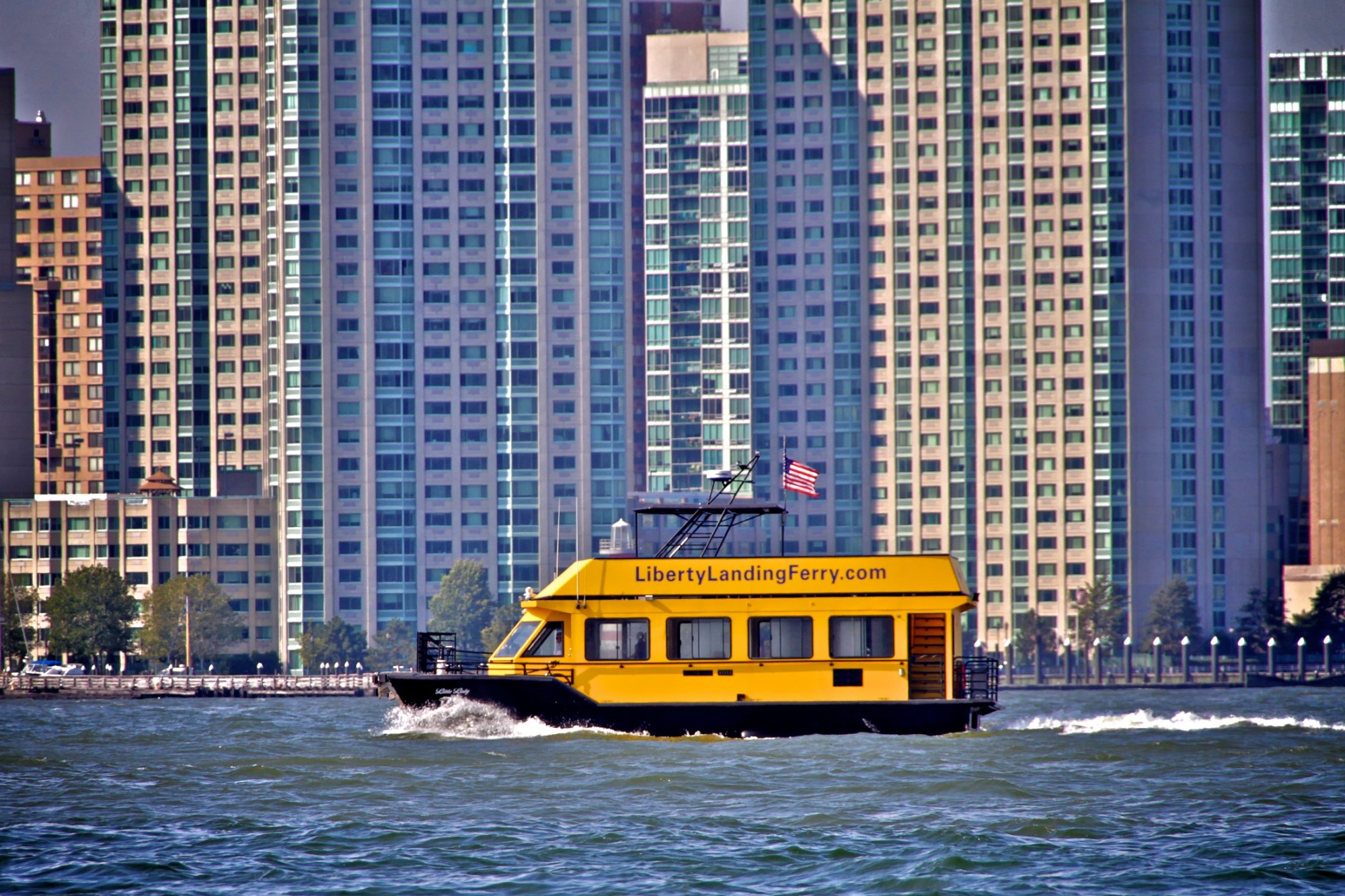 Liberty Landing Ferry BIGAPPLE.TV